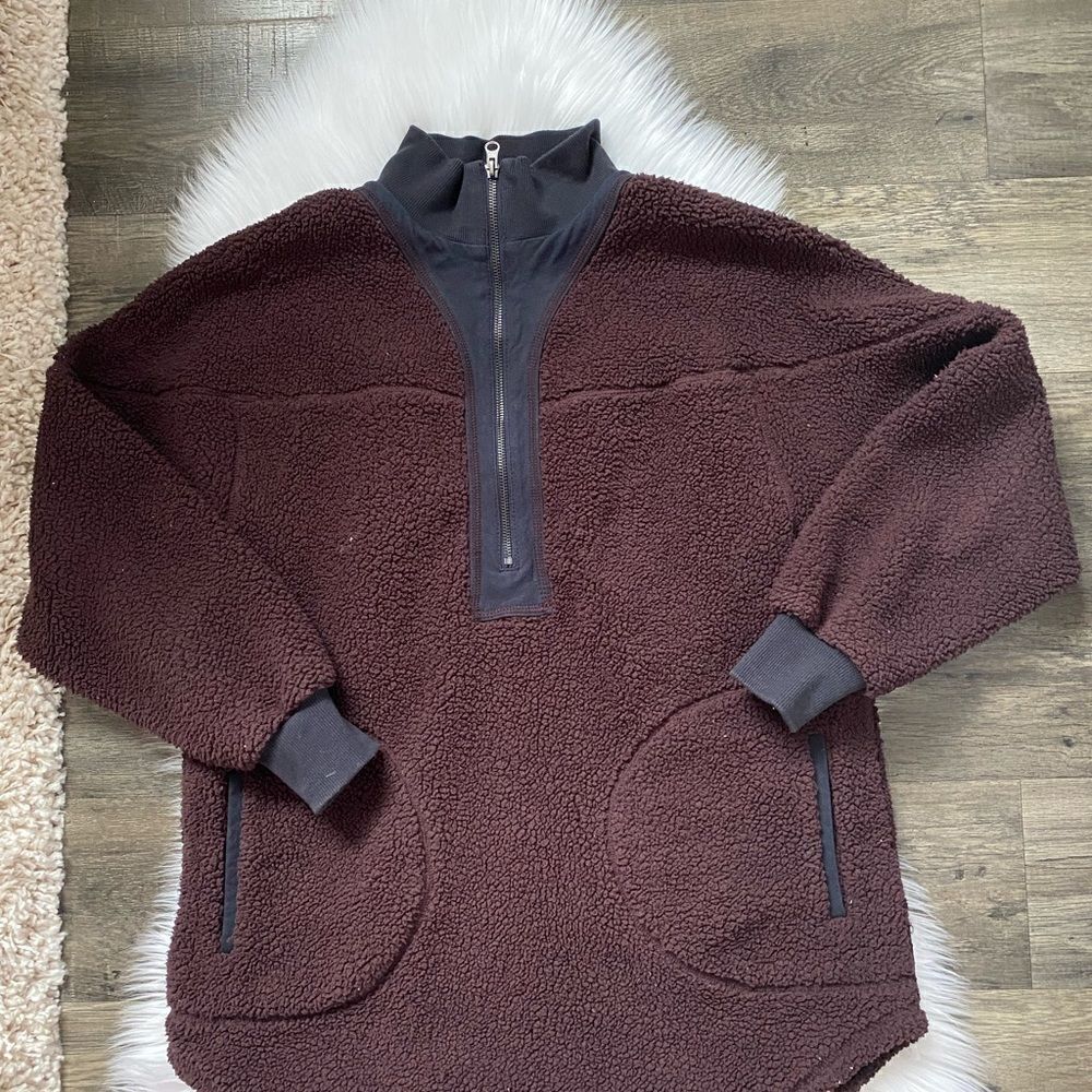 MENS BUCKLE BKE 1/2 ZIP SIZE XS